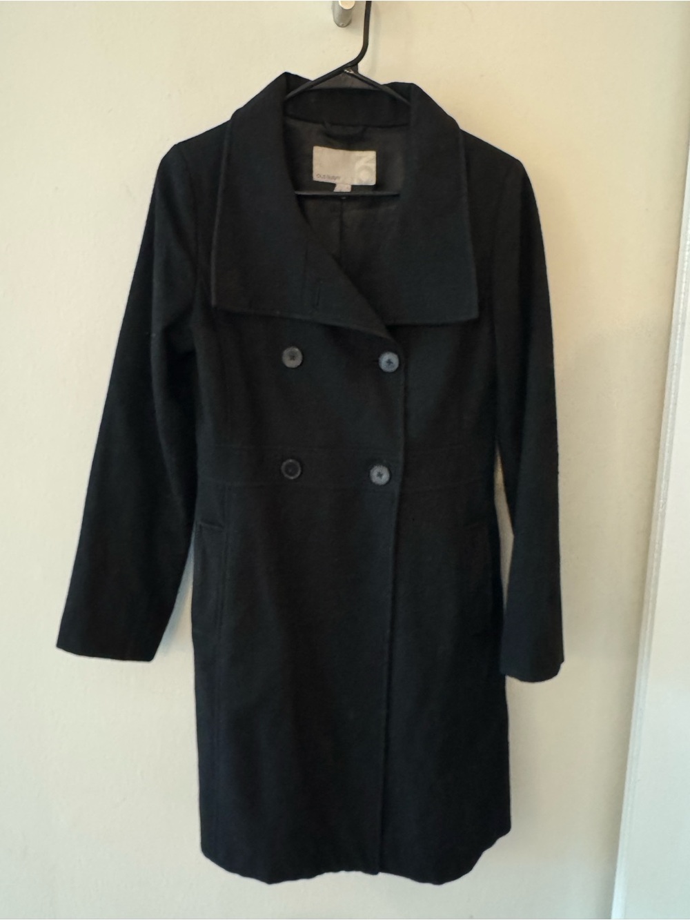 Vintage old navy wool blend coat